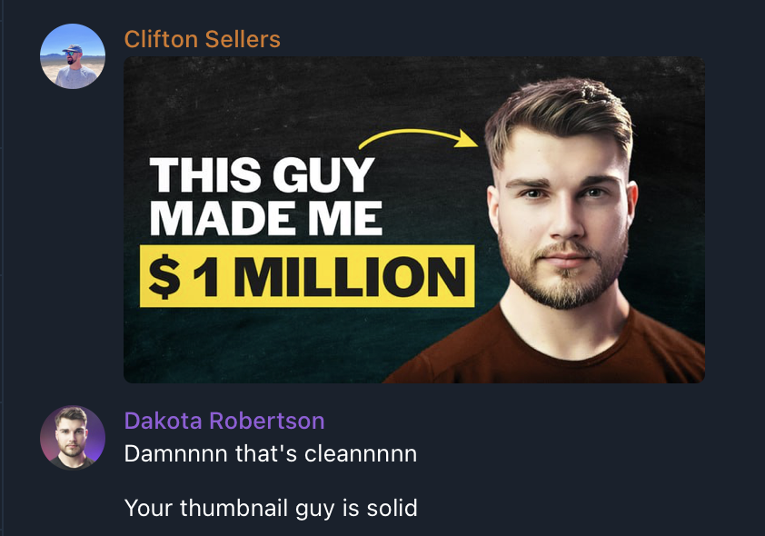 Clifton Sellers — $1M year